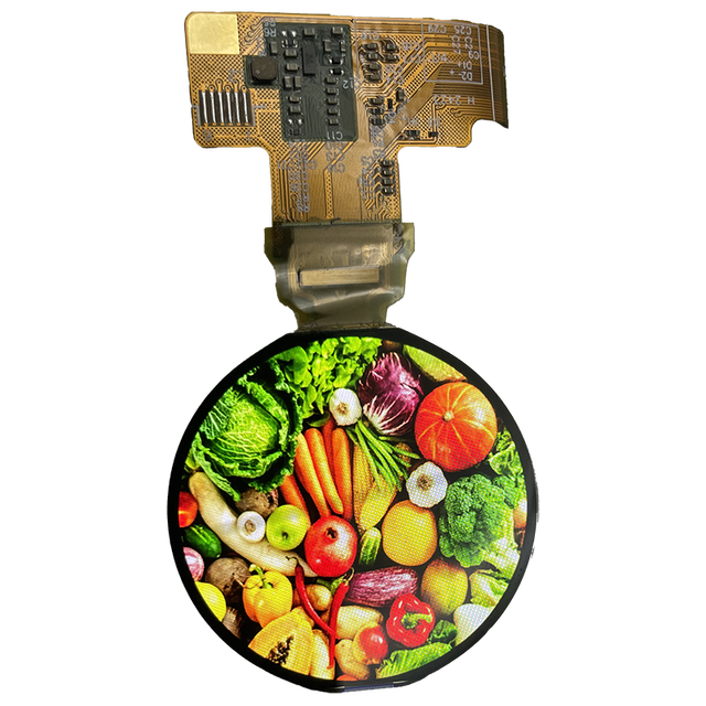 1.5-Inch AMOLED E-Paper Module with On-Cell Touch MIPI/QSPI Interface Rotary Knobs-Circular OLED Screen Display