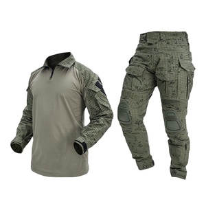 IDOGEAR G3 الزي التكتيكي الموحد للتمويه قميص علوي بأكمام طويلة مع تنفس للأنشطة الخارجية - Product Image 1