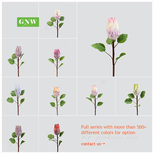 <span class=keywords><strong>Rose</strong></span> artificielle unique GNW en gros, toucher réel, fleur artificielle pour la décoration de mariage et de la maison - Product Image 3