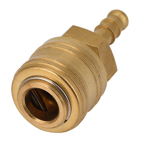 Dingyi Quick Coupler 6.35 8 10 12mm Brass Pneumatic Connector For Qigong Tools - Product Image 2