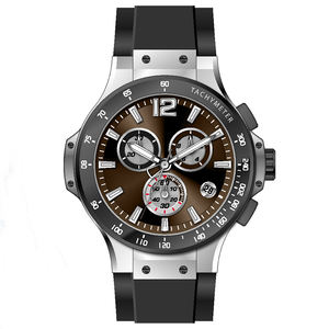 Montre masculine et multifonctionnelle chronographe à quartz japonais ou <span class=keywords><strong>suisse</strong></span> pour homme avec boîtier en acier inoxydable U3043 - Product Image 2