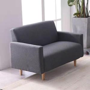 <span class=keywords><strong>Canapé</strong></span> pliant <span class=keywords><strong>en</strong></span> <span class=keywords><strong>coton</strong></span> de style moderne, <span class=keywords><strong>canapé</strong></span> de loisirs avec accoudoirs et oreiller rembourré, à cadre <span class=keywords><strong>en</strong></span> bois simple, pour le salon - Product Image 3
