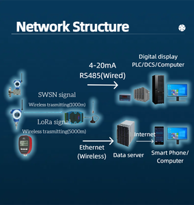 KLZD KZW-T20ワイヤレス温度センサーLoRa伝送バッテリー駆動RTD/Thermocouple -200〜1600 ℃ OEMカスタマイズ可能 - Product Image 6