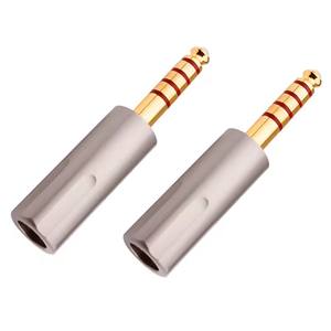 <span class=keywords><strong>HiFi</strong></span> cuivre Non magnétique 4.4mm Jack 5 pôles stéréo Audio Jack réparation complet équilibré prise casque connecteur à souder - Product Image 6