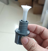 Support d'électrode rond X1 jaune et blanc, assemblage complet pour pistolet de revêtement en poudre PEM-X1