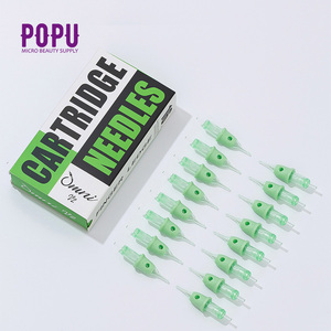Agujas de Cartucho Omni V2 PMU y SMP con Agarre de Dedo, Membrana de Seguridad, Cartuchos de Tatuaje Profesionales <span class=keywords><strong>para</strong></span> Maquillaje Permanente - Product Image 6