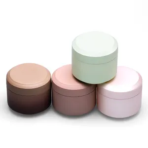 5g 10g 15g 30g 50g contenitore per Gel UV classico opaco vaso per crema cosmetica in plastica PP a doppia parete con coperchio