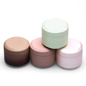 5G 10G 15G 30G 50G Matte Klassieke Uv-Gel Container Dubbele Wand Pp Plastic Cosmetische Crèmepot Met Deksel