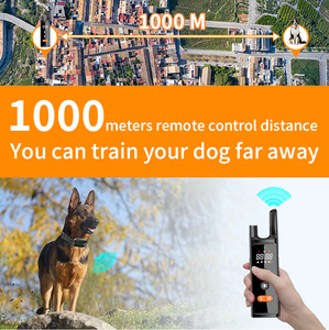 Collar de Adiestramiento Eléctrico para Perros con Control Remoto, Personalizable, 1000M, 4 Modos de Entrenamiento, Impermeable, para Todas las Razas de Perros - Product Image 6