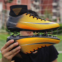 Chaussures de sport pour adultes et jeunes, entraînement en plein air, chaussures de football pour hommes, chaussures de football, crampons de football