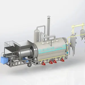 Dizel Pyrolysis planına lastik Pyrolysis yağı ve plastik Pyrolysis yağı arıtma atık yağı