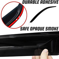En gros Acrylique Noir Fenêtre Déflecteur Visière De Porte pour hyundai Sonata 2011 2012 2013 2014 2015 2016 Accessoires