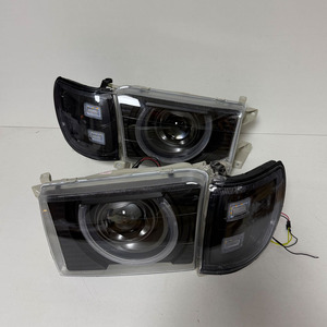 4 Pezzi Fari LED per Auto con Indicatori di Direzione KZN185 RZN185 per Toyota Hilux Surf 4Runner 8115035310 8111035330 1996 1997 1998 1999 2000 - Product Image 6