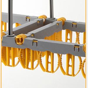 Pinzas Plegables para <span class=keywords><strong>Ropa</strong></span>, Pinzas de Plástico para Lavandería y Colgador de Secado por Goteo, Colgador de <span class=keywords><strong>Ropa</strong></span> Interior con Pinzas para Calcetines, Sujetadores, Lencería y <span class=keywords><strong>Ropa</strong></span> - Product Image 6