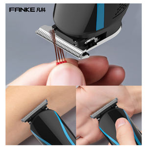 FK-8588T 6 in 1 กรรไกร<span class=keywords><strong>ต</strong></span>ัด<span class=keywords><strong>ผม</strong></span>ไฟฟ้ามั<span class=keywords><strong>ล</strong></span><span class=keywords><strong>ต</strong></span>ิฟังก์ชั่นที่กําหนดเองขายส่งชุดกรรไกรตัด<span class=keywords><strong>ผม</strong></span>ไร้สายแบบชาร์จไฟได้ - Product Image 5