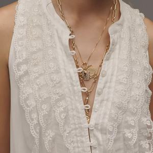 Robe Courte Décontractée Élégante pour Femme 2025 – Col Montant, Style Empire, Patchwork, Dentelle et Motif Tissé – Idéale pour les Vacances - Product Image 3