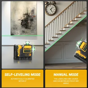 Dw089lg 1:1 Chất lượng cao tự san lấp mặt bằng 12 dòng 3D 3x360 12V pin lithium mức độ tia <span class=keywords><strong>laser</strong></span> màu xanh lá cây chùm Master Kit trong nhà ngoài trời - Product Image 5