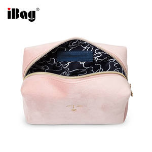 Nouveau Style haute qualité Fellowes décoration rose velours sac cosmétique mode portefeuille sac cadeau de noël - Product Image 5