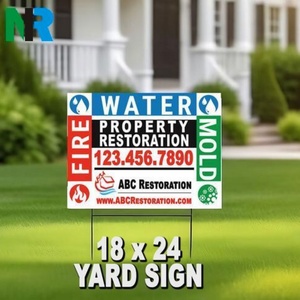Factory Priced Wholesale <b>Waterproof</b> Plastic <b>Sheets</b> for Business Use-Yard Signs - Product Image 6
