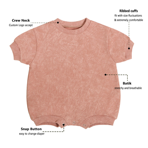 Ropa de Bebé de Fábrica, Tela Batik, Peleles para Bebés <span class=keywords><strong>Gorditos</strong></span>, Ropa de Manga Corta para Niños Pequeños - Product Image 2