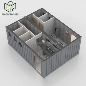 Magic Huis Draagbare Wc Douche Container, Container Badkamer En Douche, Prefab Container Badkamer