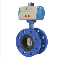 Válvula de Mariposa con Brida PN10/16 de 6 Pulgadas, Control por Engranaje Helicoidal/Manual/Actuador Eléctrico, Cuerpo de Hierro Dúctil, Asiento de PTFE/EPDM, Uso Industrial