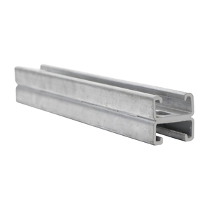 ขายดี ราคาดี รางเหล็กสตรัท 41x21 รางโลหะสำหรับฝ้าเพดานแบบสองชั้นพร้อมรู - Product Image 1