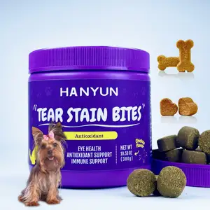 Giao Hàng nhanh từ Trung Quốc Nhà cung cấp vật nuôi bổ sung hỗ trợ nhãn tùy chỉnh-tầm nhìn & Tear Stain hỗ trợ cho chó