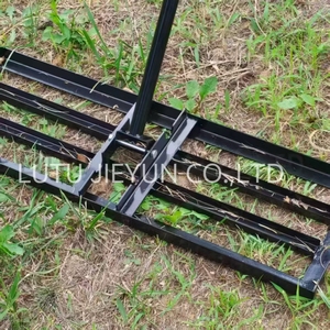 Râteau de nivellement pour pelouse, râteau de nivellement pour cour avec poignée antidérapante, adapté au jardin, à la cour arrière, à la ferme, à l'aménagement paysager - Product Image 4