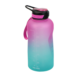 2025 nouvelle tendance sans BPA 64OZ bouteille d'eau en plastique 2.2L grande ouverture chine prix usine 2L bouteille d'eau paille pour l'eau bouillante - Product Image 1
