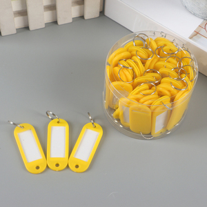 Bán Buôn Đầy Màu Sắc Tên Huy Hiệu Thẻ Motel Keychain Khách Sạn Nhựa Motel Móc Chìa Khóa Keyring Cá Nhân Hành Lý Thẻ Lưu Ý Nhãn - Product Image 6