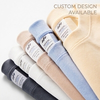Camisetas de Algodón al por Mayor, 100% Algodón Peinado, 180-230G, Camisetas de Algodón al por Mayor para Impresión 3D Puff/DTG y Marca Privada