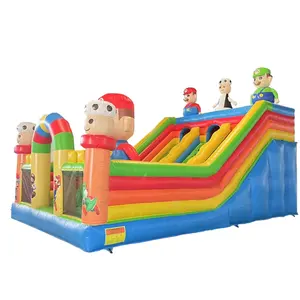 Customized Mario bouncy castle commercial bouncy castle factory price Commercial leasing