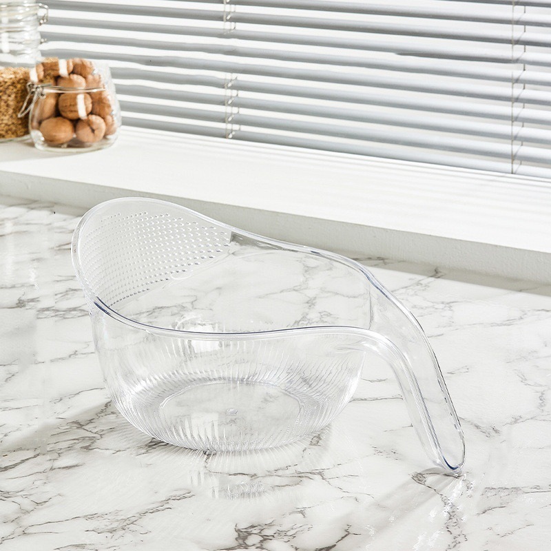 Rice washing basket [transparent]
