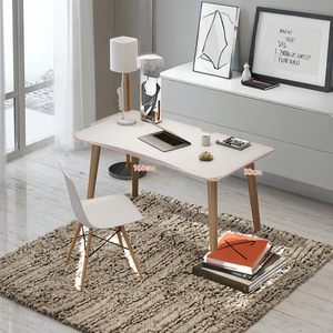 Mesa de escritorio de metal personalizable moderna Solución de espacio de PC duradera para dormitorio simple u oficina en casa - Product Image 3