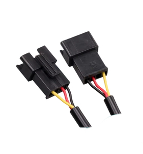 定制加工1对2注塑成型PVC防水电缆2.54SM端子SM公母线束用于LED灯条 - Product Image 4