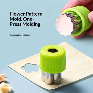 Ensemble de moules de cuisine pour la maison, moule papillon pour aliments pour bébés, moule à nouilles, moule à découper fruits et légumes, moule à biscuits en relief, 5/6/8 pièces - Product Image 4