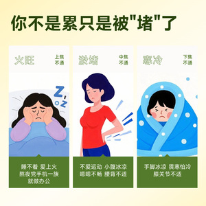 Patchs aux herbes de mugwort Qiyang pour les pieds, pour le sommeil, avec des ingrédients de médecine traditionnelle chinoise pour le soin des pieds - Product Image 3