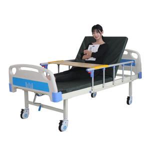 Cama Médica Manual de un Solo Manivela, Cama de Enfermerí<span class=keywords><strong>a</strong></span> para Sanatorios, Adecuada para Pacientes en Hospitales o en Casa - Product Image 4