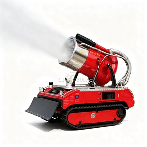 Robot de lutte contre les incendies télécommandé avec canon à eau pour les secours d'urgence - Product Image 1