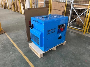 핫 세일 사일런트 디젤 발전기 3kva 4kva 5kva 5.5kva 6kva 6.5kva 8kw 10kw 강력한 전력으로 소형 휴대용 디젤 발전기