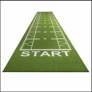 Revêtement de sol sportif synthétique PE PP durable de 25mm de hauteur Gazon artificiel Équipement de fitness Revêtement de sol sportif pour salle de sport - Product Image 2