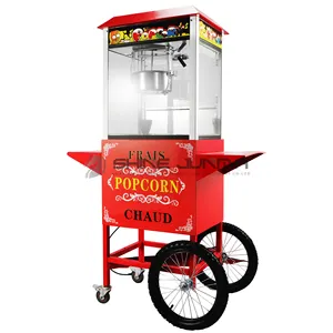 Guangzhou Electric Mini Caramel Maker Popcorn Machine Cart Commercial Making Machine a Popcorn Hot Air Popcorn Machine