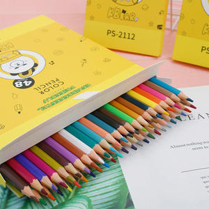 24 48 72 120 colores pintura dibujo 3 mm colorido plomo latón madera lápiz - Product Image 5