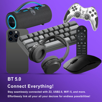 Boîtier TV intelligent portable ZOKU C8 Android 14.0 Amlogic S905D2 Quad Core 2 Go de RAM 16 Go de ROM 4K Double Bande Prix Usine OEM ODM