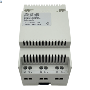 Actuador de interruptor KNX 5WG1512-1AB21, submódulo de 3 canales, carga 16AX C para automatización de edificios - Product Image 1