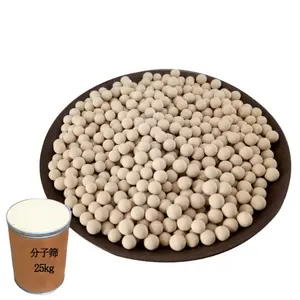 3A 4A 5A zeolite Molecular Sieve Adsorbent 1.7-2.5mm sphere 4a zeolite molecular sieves price for Water Adsorption