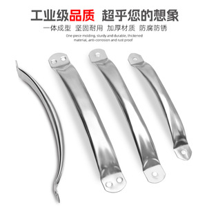 Stainless Steel Cabinet Handles Bar Shape Surface Mounted Minimalist Design Durable Furniture Hardware - Product Image 3