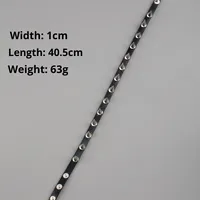 Collier ras du cou Emo Spike Punk pour femme et homme, en cuir noir clouté avec rivets, collier gothique, accessoires gothiques