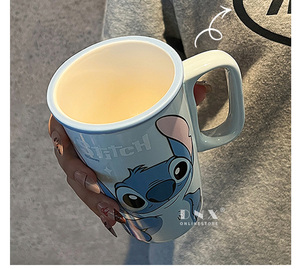 <span class=keywords><strong>Taza</strong></span> de Café de Cerámica Moderna y Creativa para Mujer, <span class=keywords><strong>Taza</strong></span> de Leche con Diseño de Dibujos Animados de Alta Estética, Apta para Lavavajillas, para Bebidas Calientes/Frías, Regalo de Cumpleaños - Product Image 6